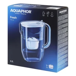 Dzbanek filtrujący Aquaphor Fresh, 3,2 l, z wkładem Maxfor+, biały