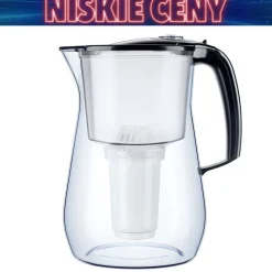 Dzbanek filtrujący do wody 4,2l PROVANCE, czarny, wkład A5MG