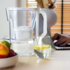 Dzbanek filtrujący Wessper D3 Slim, 2,7 l, 4 filtry, biały