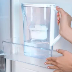 Dzbanek filtrujący Wessper D3 Slim, 2,7 l, 4 filtry, biały