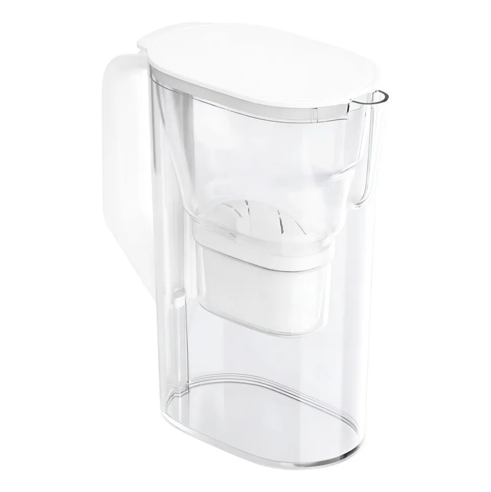 Dzbanek filtrujący Wessper D3 Slim, 2,7 l, 4 filtry, biały