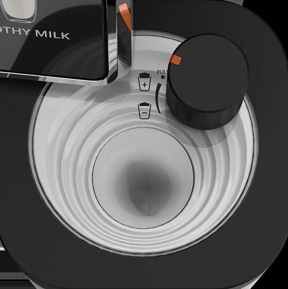 Ekspres ciśnieniowy do kawy Krups Sensation Milk EA912H, 15 barów, 1450 W, z systemem mlecznym