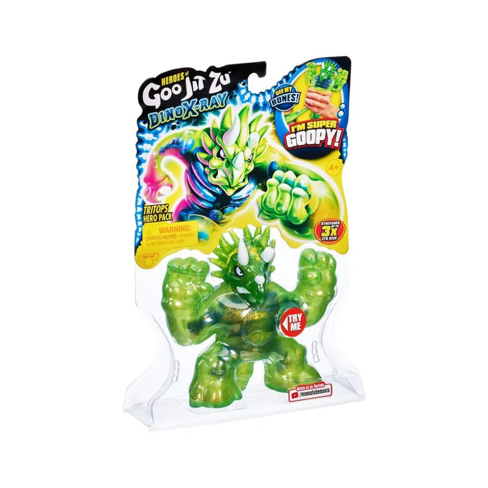 Figurka Dino X-Ray Tritops, rozciągliwy dinozaur
