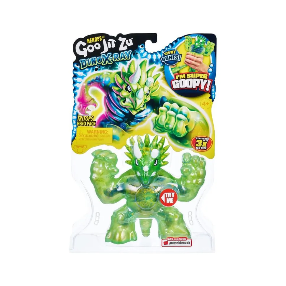 Figurka Dino X-Ray Tritops, rozciągliwy dinozaur