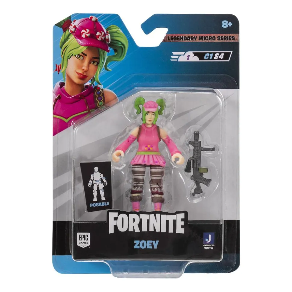 Figurka Fortnite Zoey, 6,5 cm, ruchoma