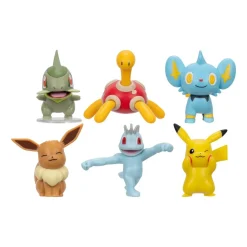 Figurki bitewne Pokémon seria 8, 6 figurek