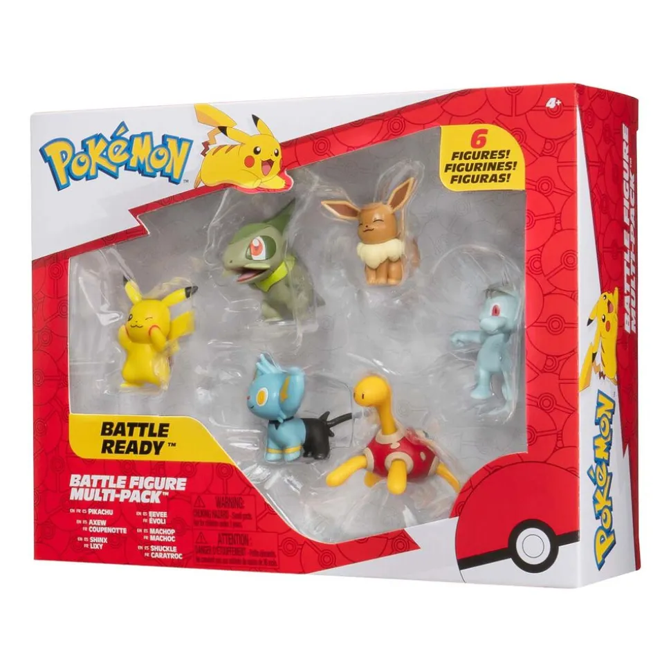Figurki bitewne Pokémon seria 8, 6 figurek