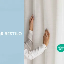 Firana na taśmie 140 x 250 cm Restilo Drimar, beżowa