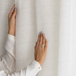 Firana na taśmie 140 x 250 cm Restilo Drimar, beżowa