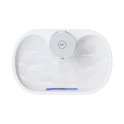 Fontanna dla zwierząt Faroro WF01, bezprzewodowa, 5000 mAh, biała