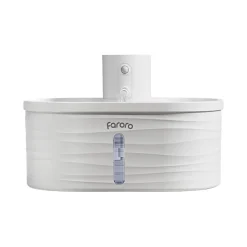 Fontanna dla zwierząt Faroro WF01, bezprzewodowa, 5000 mAh, biała