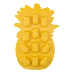 Foremki do lodu Altom Design, 2 szt., silikonowe, pomarańcza i ananas