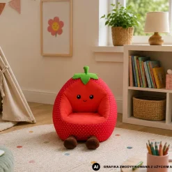 Fotel dla dzieci Smukee Kids Truskawka