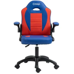 Fotel gamingowy COBRA JUNIOR, CRF – 2301, czerwono - niebieski