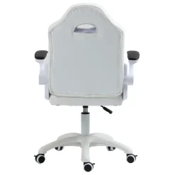 Fotel gamingowy COBRA JUNIOR, CRF – 2301, biało - czarny