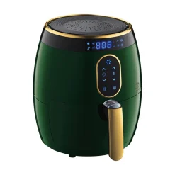 Frytkownica beztłuszczowa BerlingerHaus Emerald, 1350 W, 3,2 l, zielona