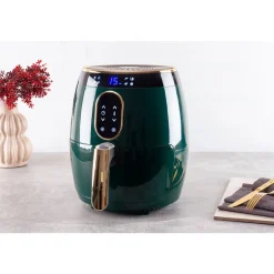 Frytkownica beztłuszczowa BerlingerHaus Emerald, 1350 W, 3,2 l, zielona