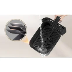 Frytkownica beztłuszczowa Dreame Tasti DZ30, 3000 W, 2 x 5,5 l, czarna