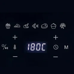 Frytkownica beztłuszczowa Hoffen, 1000 W, 3 l, czarna