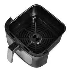 Frytkownica beztłuszczowa z okienkiem Melink, 1700 W, 8,6 l, czarna