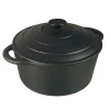 Garnek żeliwny Kinghoff, 4 l, czarny