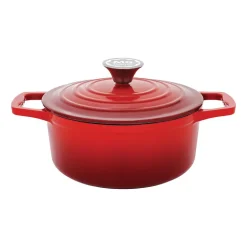 Garnek żeliwny MG Home Infinito, 4,8 l, czerwony