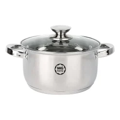 Garnek stalowy 22 cm 4,1 l MG Home Verso Daily, stal nierdzewna