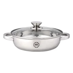Garnek stalowy 24 cm 2,5 l MG Home Verso Daily, stal nierdzewna