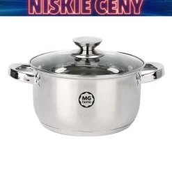 Garnek stalowy 18 cm 2,2 l MG Home Verso Daily, stal nierdzewna