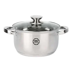 Garnek stalowy 18 cm 2,2 l MG Home Verso Daily, stal nierdzewna