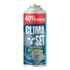 Gaz do klimatyzacji ClimaSet R134a 626 g, z przewodem z manometrem i odświeżaczem do klimatyzacji