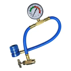 Gaz do klimatyzacji ClimaSet R134a 626 g, z przewodem z manometrem i odświeżaczem do klimatyzacji