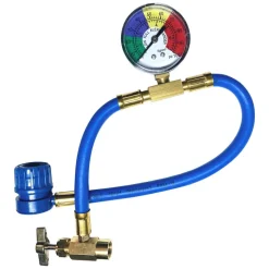 Gaz do klimatyzacji ClimaSet 3w1 R134a 626 g, z przewodem z manometrem i adapterem HP/LP