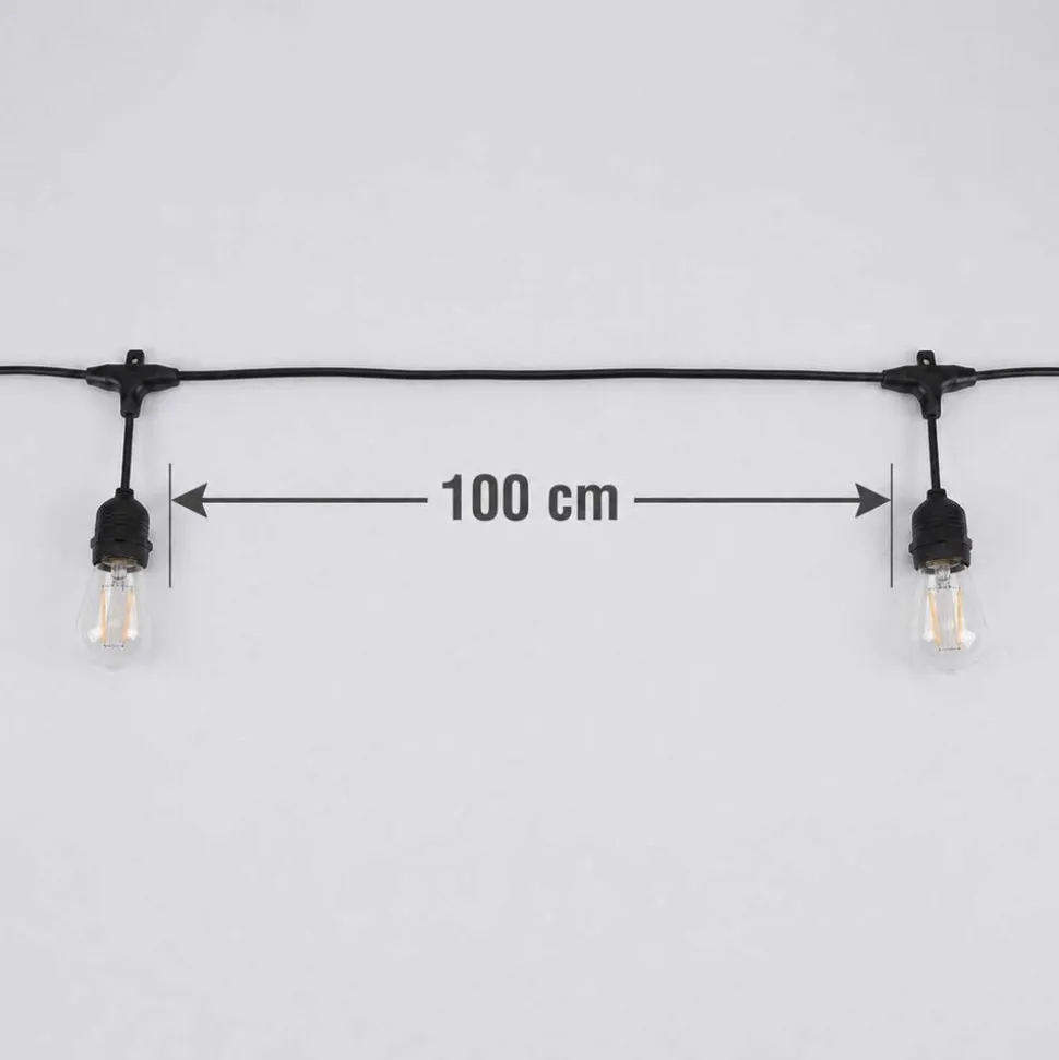 Girlanda ogrodowa Meven, 20 żarówek LED, 20 m