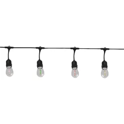 Girlanda ogrodowa Sanico Goldlux Party Neon, 10 kolorowych żarówek, 6,2 m