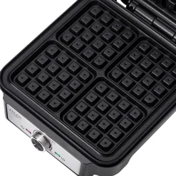 Gofrownica Adler AD 3083, 1200 W, 4 gofry, czarna