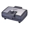 Gofrownica Prime3 SWM51, 1000 W, 2 gofry, czarna