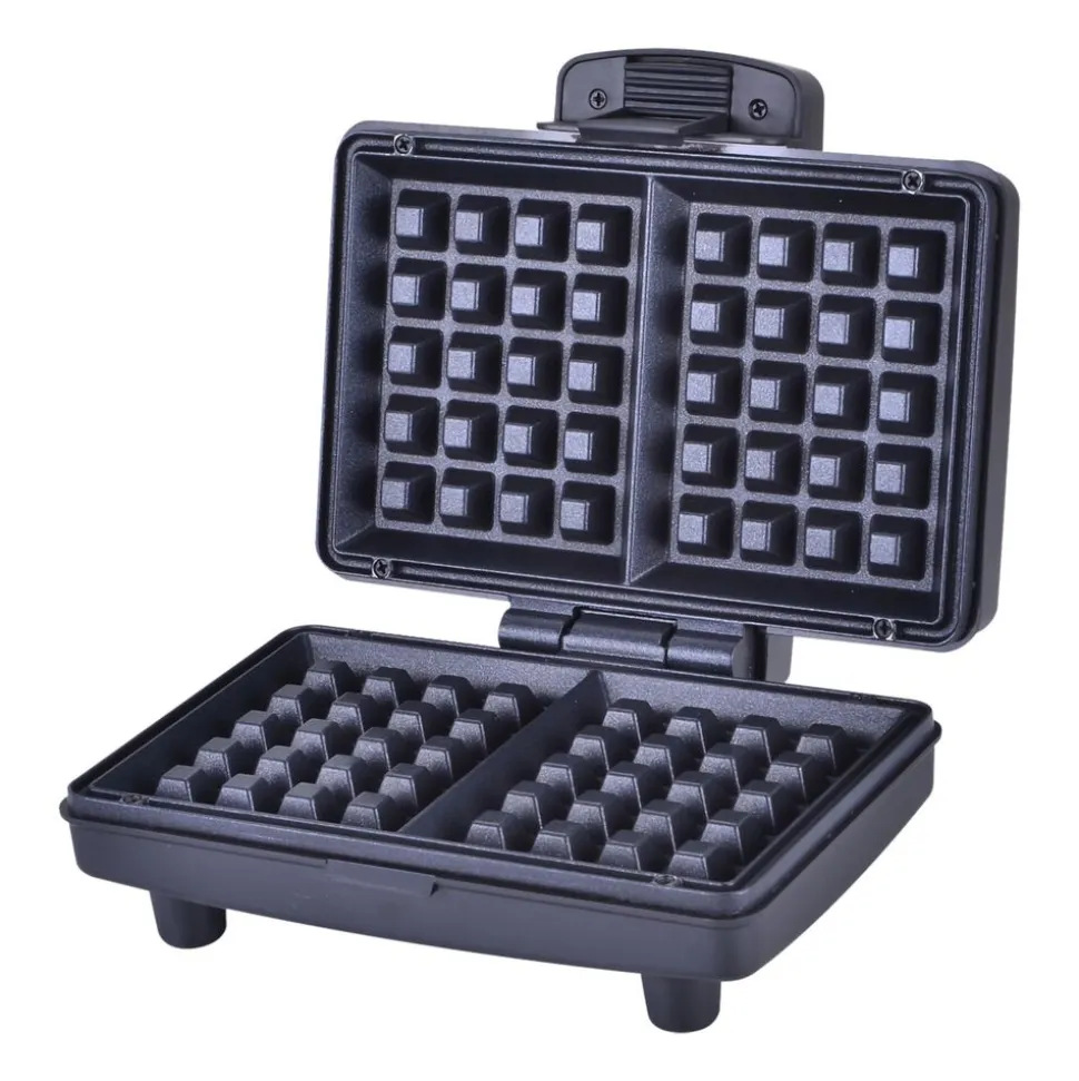 Gofrownica Prime3 SWM51, 1000 W, 2 gofry, czarna