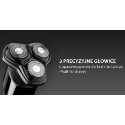 Golarka męska Blaupunkt MSR502, bezprzewodowa, rotacyjna