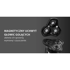 Golarka męska Blaupunkt MSR502, bezprzewodowa, rotacyjna