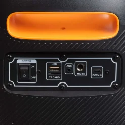 Głośnik Bluetooth Denver BPS-165, 200 W, LED, czarny