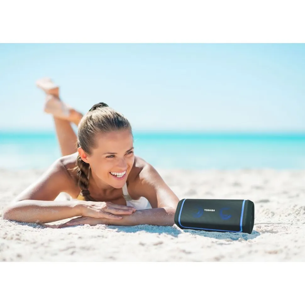 Głośnik Bluetooth Toshiba TY-WSP150, 10 W, LED, wodoodporny