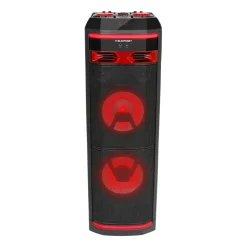 Głośnik imprezowy Blaupunkt PS1.1BD, 1000 W, funkcja karaoke, 2 mikrofony, czarny