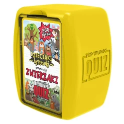 Gra karciana Top Trumps Zwierzaki Bystrzaki, gra towarzyska, 500 pytań