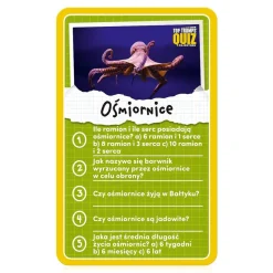 Gra karciana Top Trumps Zwierzaki Bystrzaki, gra towarzyska, 500 pytań