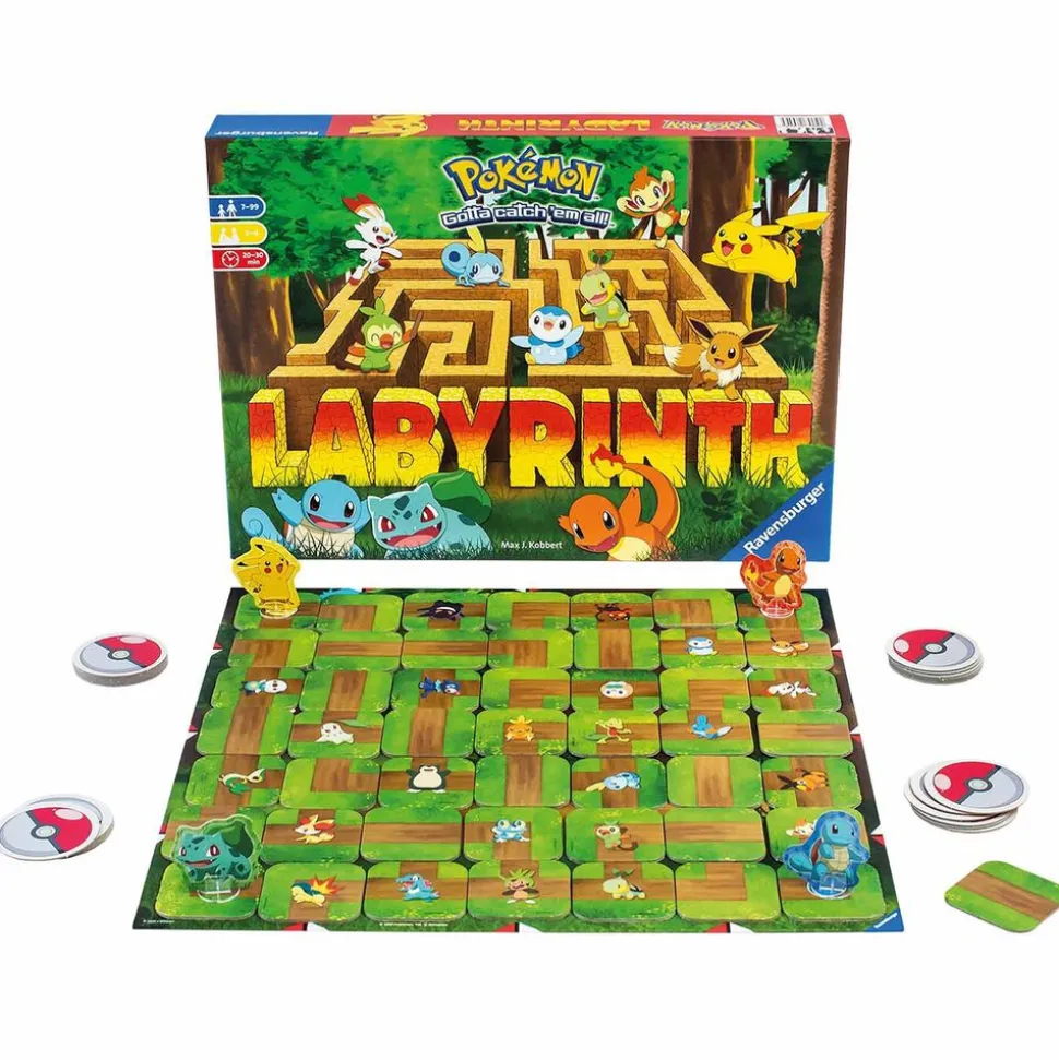 Gra Labyrinth Ravensburger, Pokemon