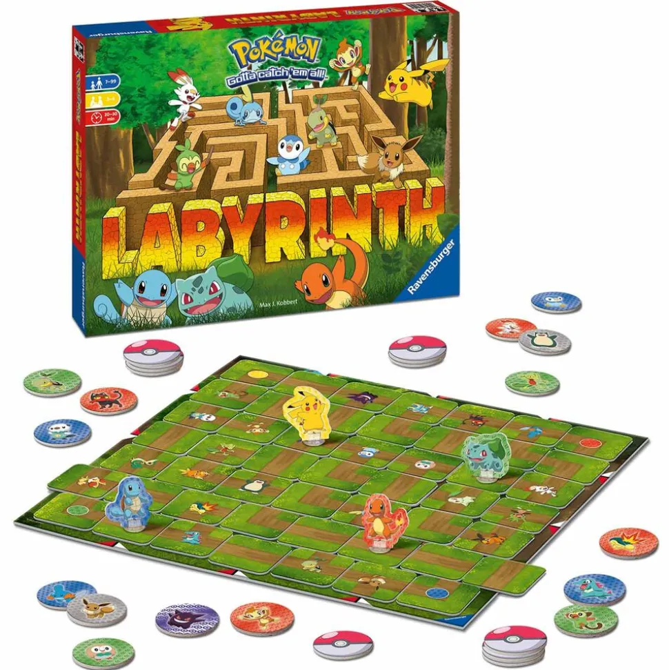 Gra Labyrinth Ravensburger, Pokemon