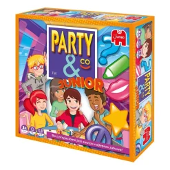 Gra planszowa Party&Co Junior, 2 poziomy trudności, 8-12 lat