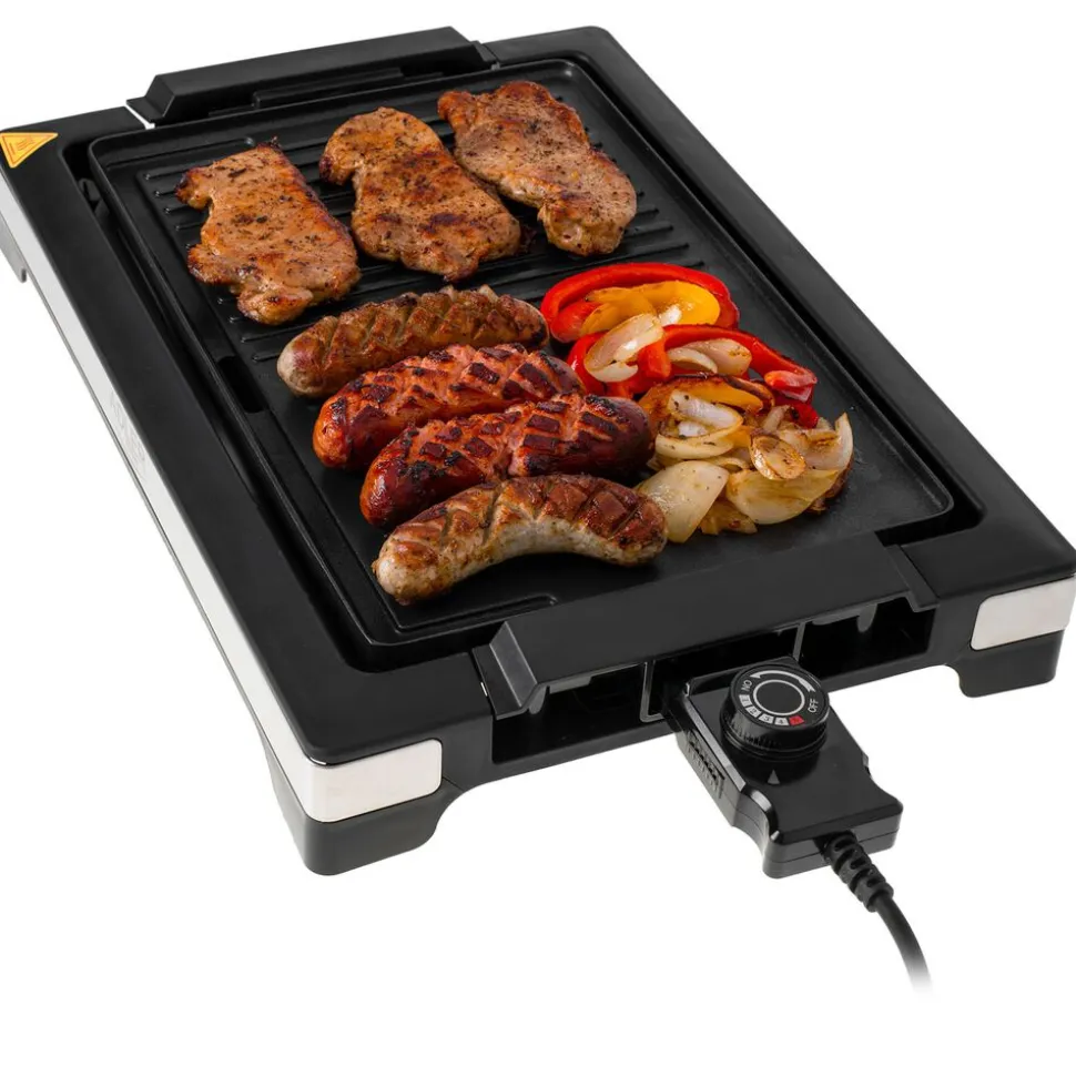 Grill elektryczny Adler AD 6614, 3000 W, 2 rodzaje powierzchni