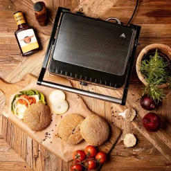 Grill elektryczny Adler AD 3051 XL, 2200 W, z funkcją grilla stołowego